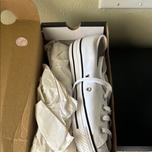Classic White Converse Sneakers